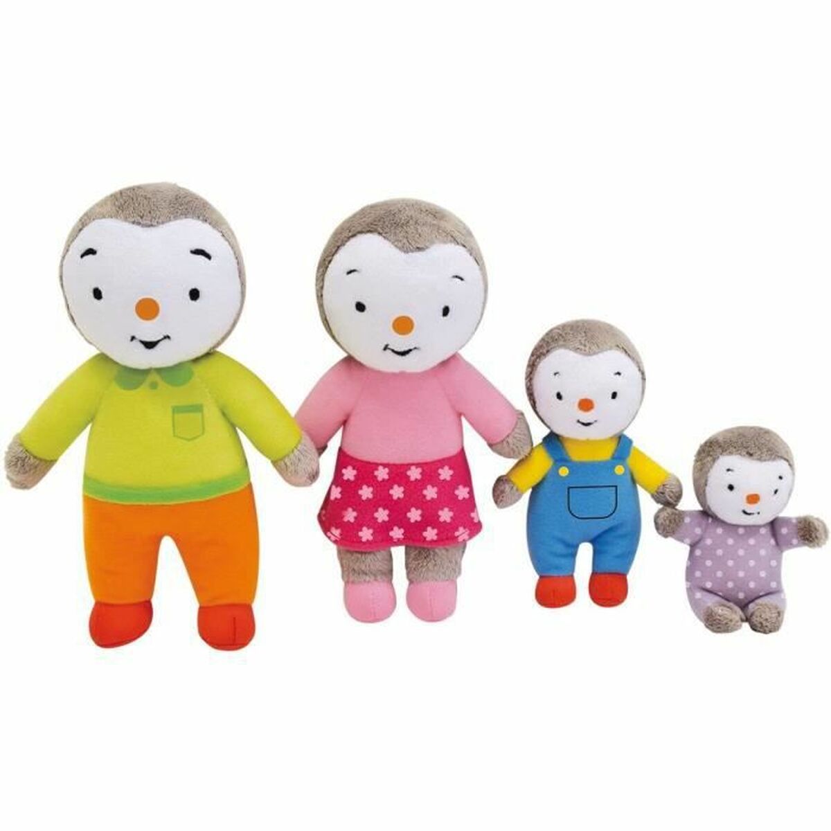 Plišasta igrača Jemini T´Choupi Family